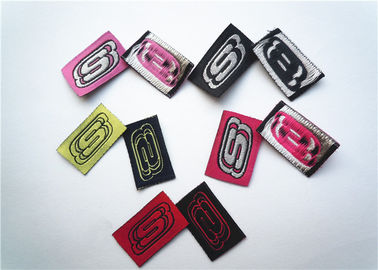 Washable Clothing Label Tags / Custom Clothing Woven Label Green